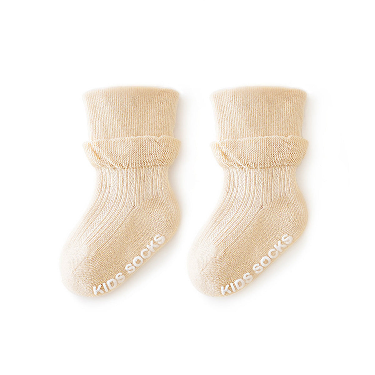 Baby cuffed princess anti-slip socks