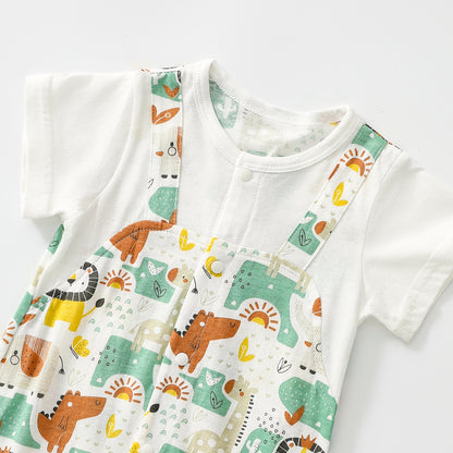 رومبير من قطعتين بطبعة حيوانية