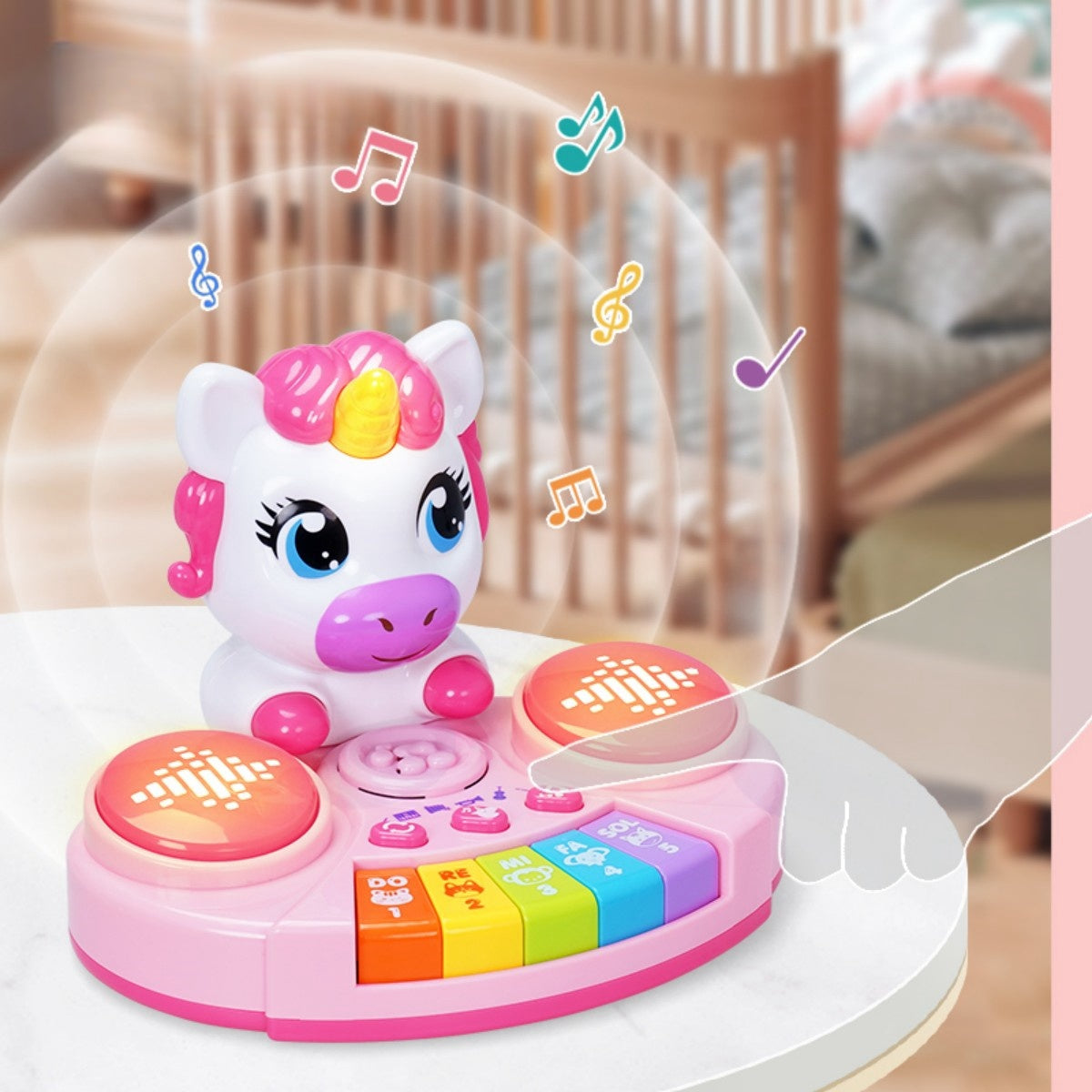 Multifunctional Electronic Pretend Piano Drum