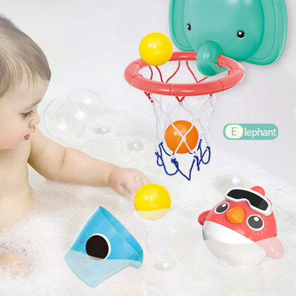 Elephant Basketball Baby Bath Toy