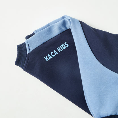 5-10 Years Colorblock Crewneck Sweatshirt