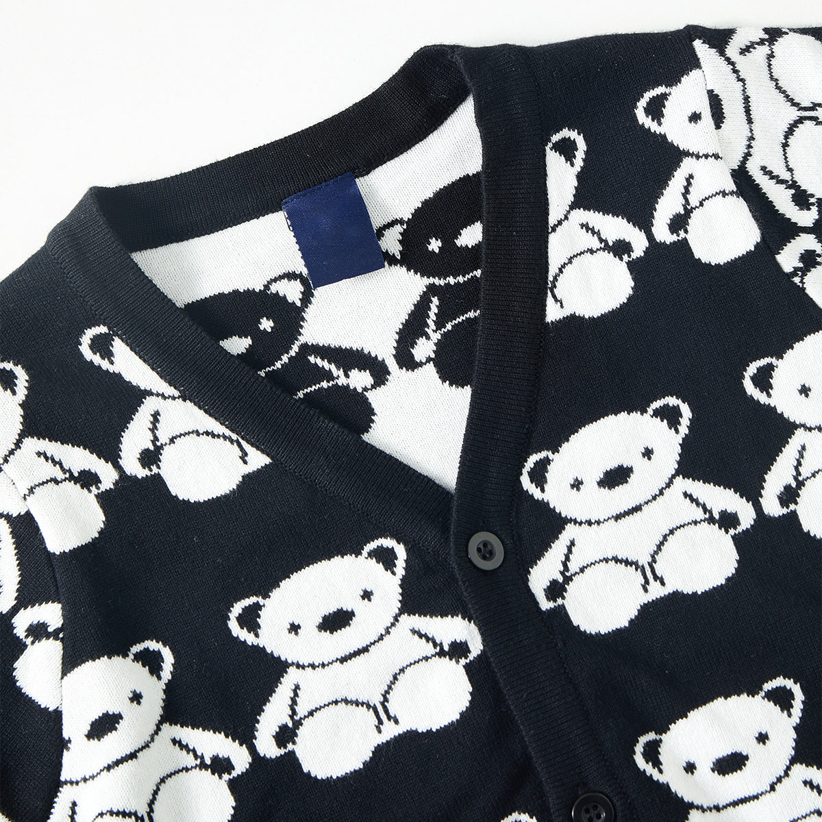 2–7 Years All-Over Print Knit Cardigan