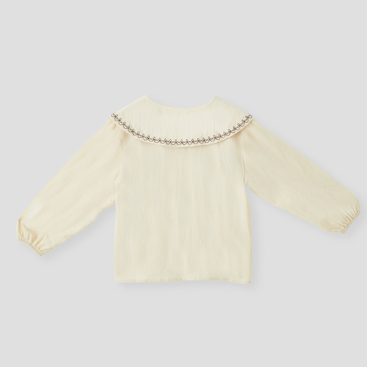 1–7 Years Embroidered Collared Shirt Set