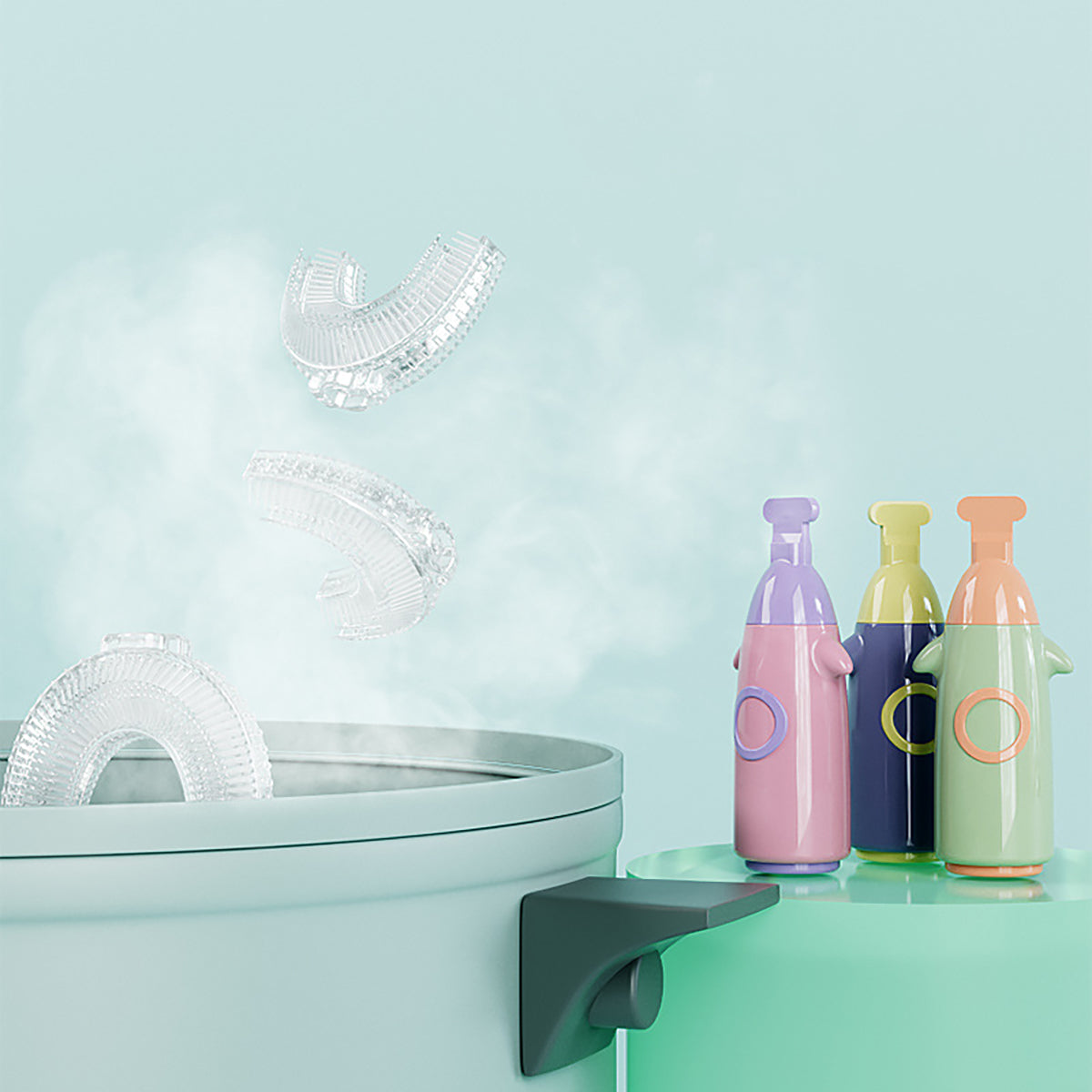 Silicone U-Shaped Toothbrush