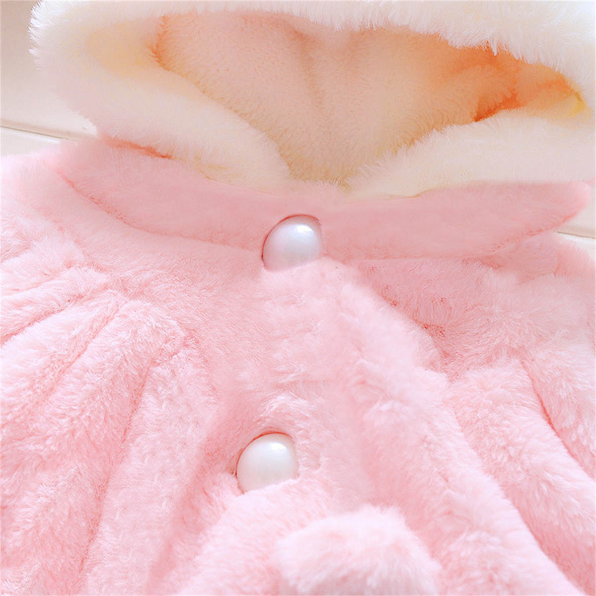 Baby girl winter cape cloak coat two color shawl