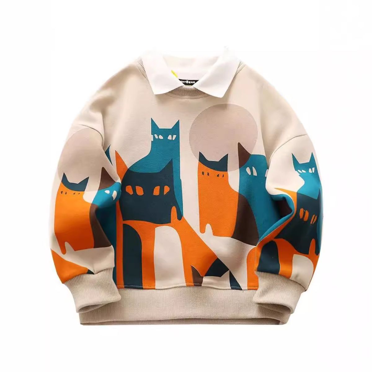 Boys cartoon casual sweatshirt