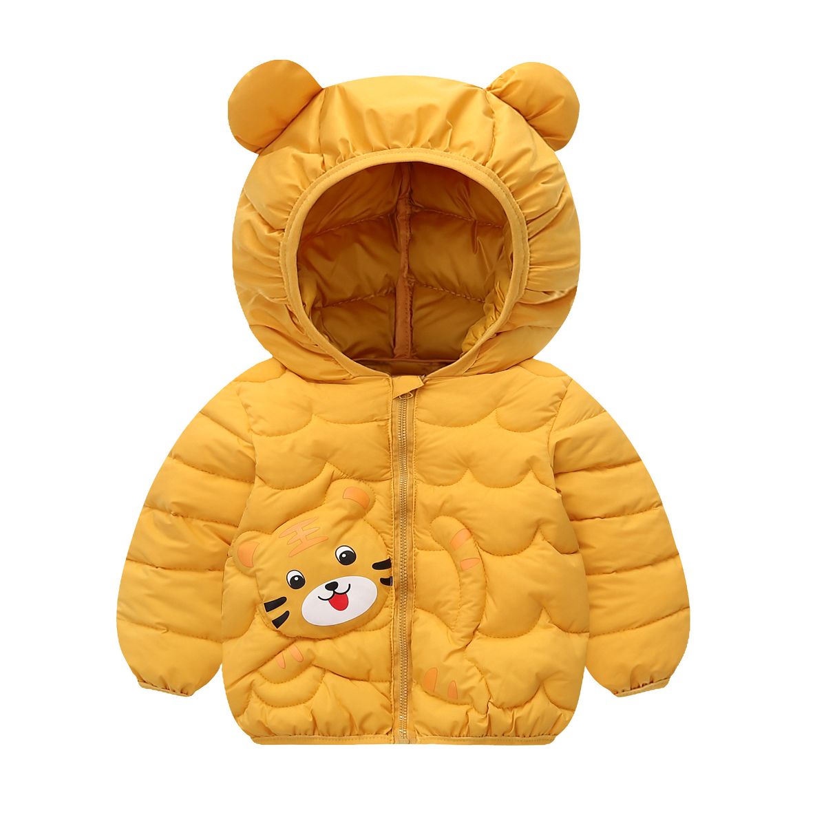 Children's cartoon down cotton jacket for boys and girls