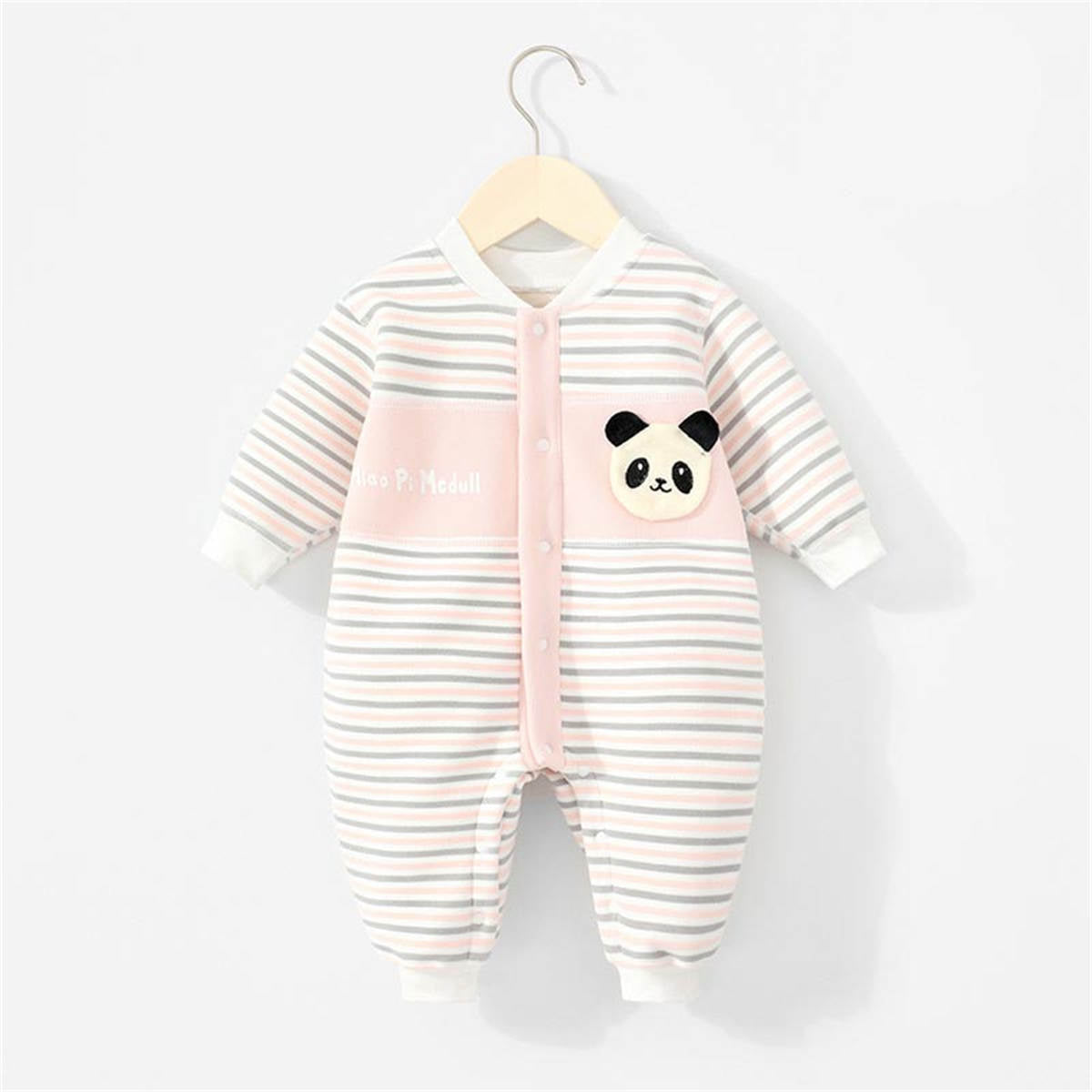 Baby autumn and winter thick super cute outdoor clothes