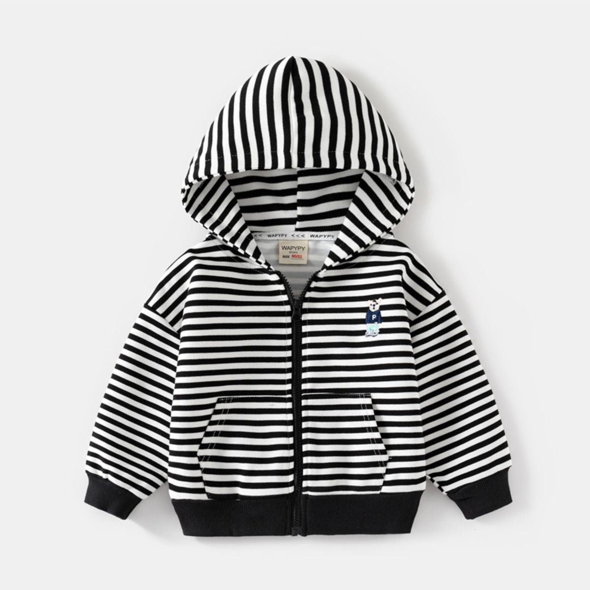 Children's hooded sweatshirt autumn new boys composite thickened sweatshirt baby zipper shirt jacket