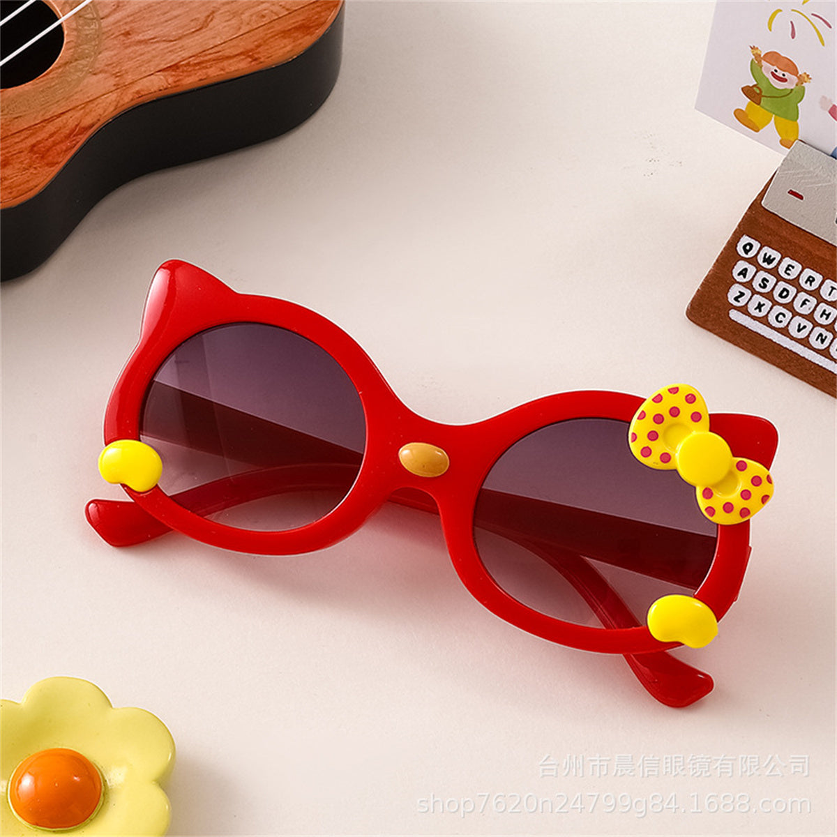 Kids Kitten Fashion Sunglasses