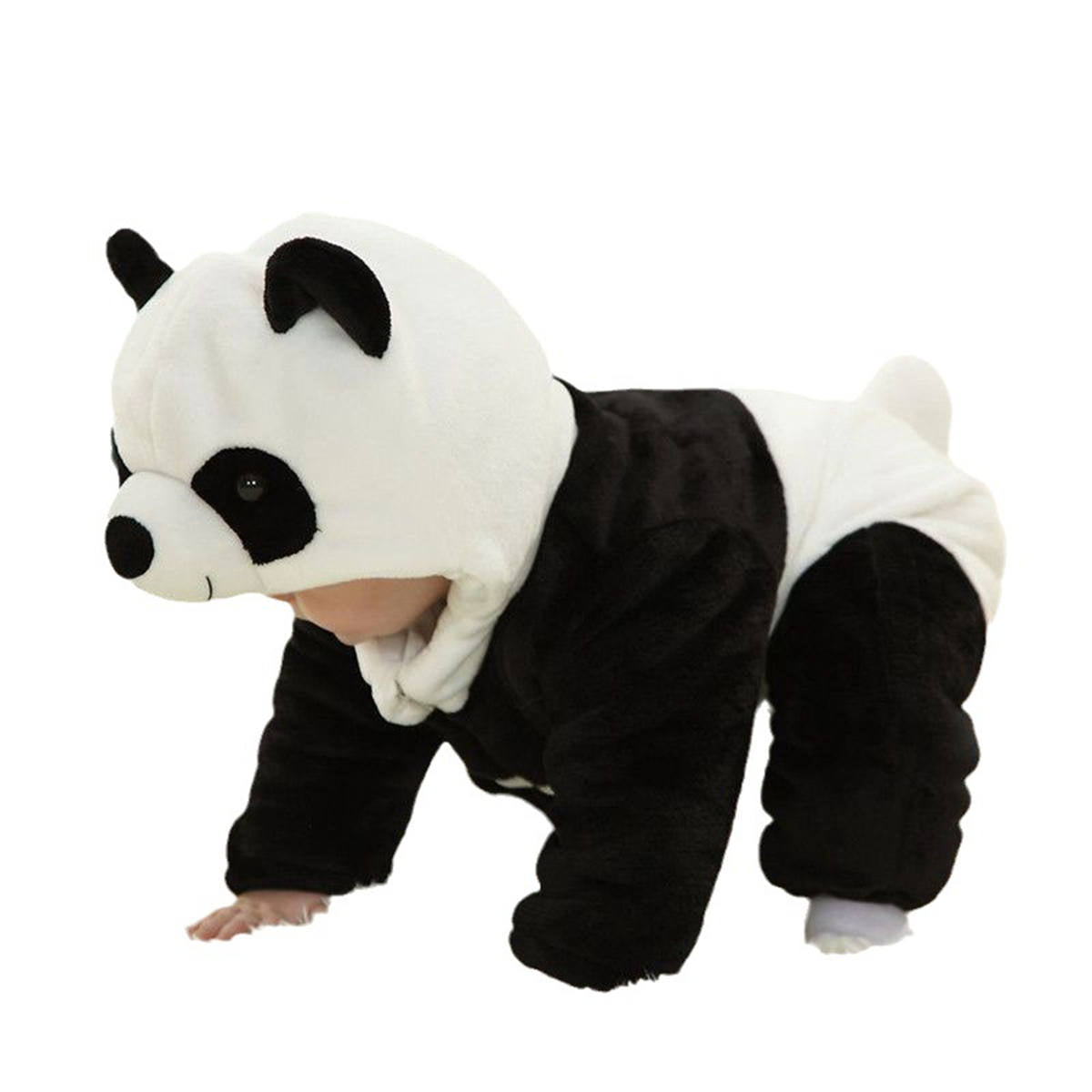 Newborn baby romper animal shape one-piece pajamas