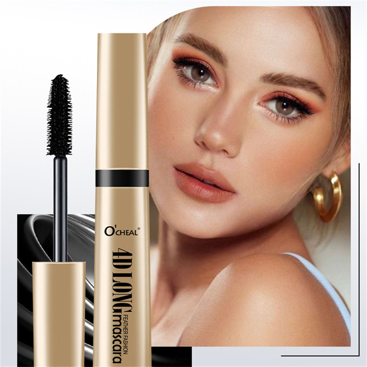 Volume, thick, curling, waterproof, sweat-proof, long-lasting mascara