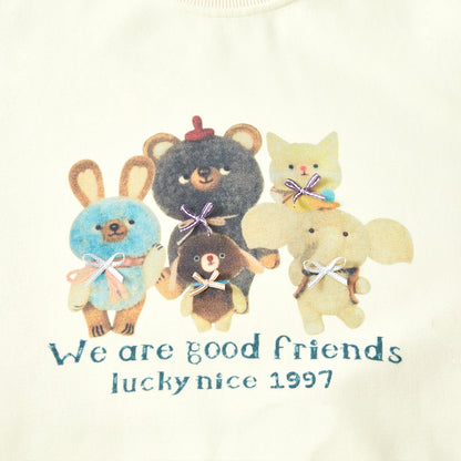 6-12 Years Printed Pullover Sweatshirt