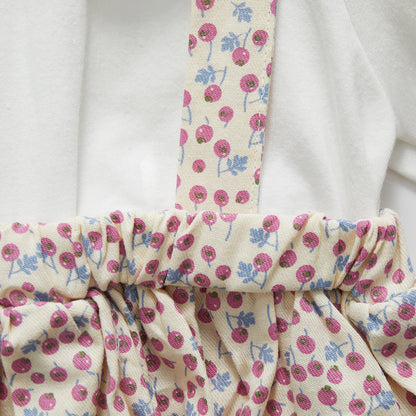 0-18 Months Cotton Lace Polka Dress