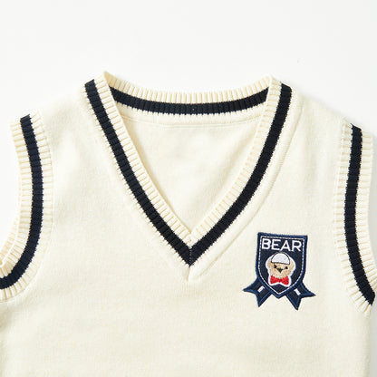 2–7 Years V-Neck Sweater Vest