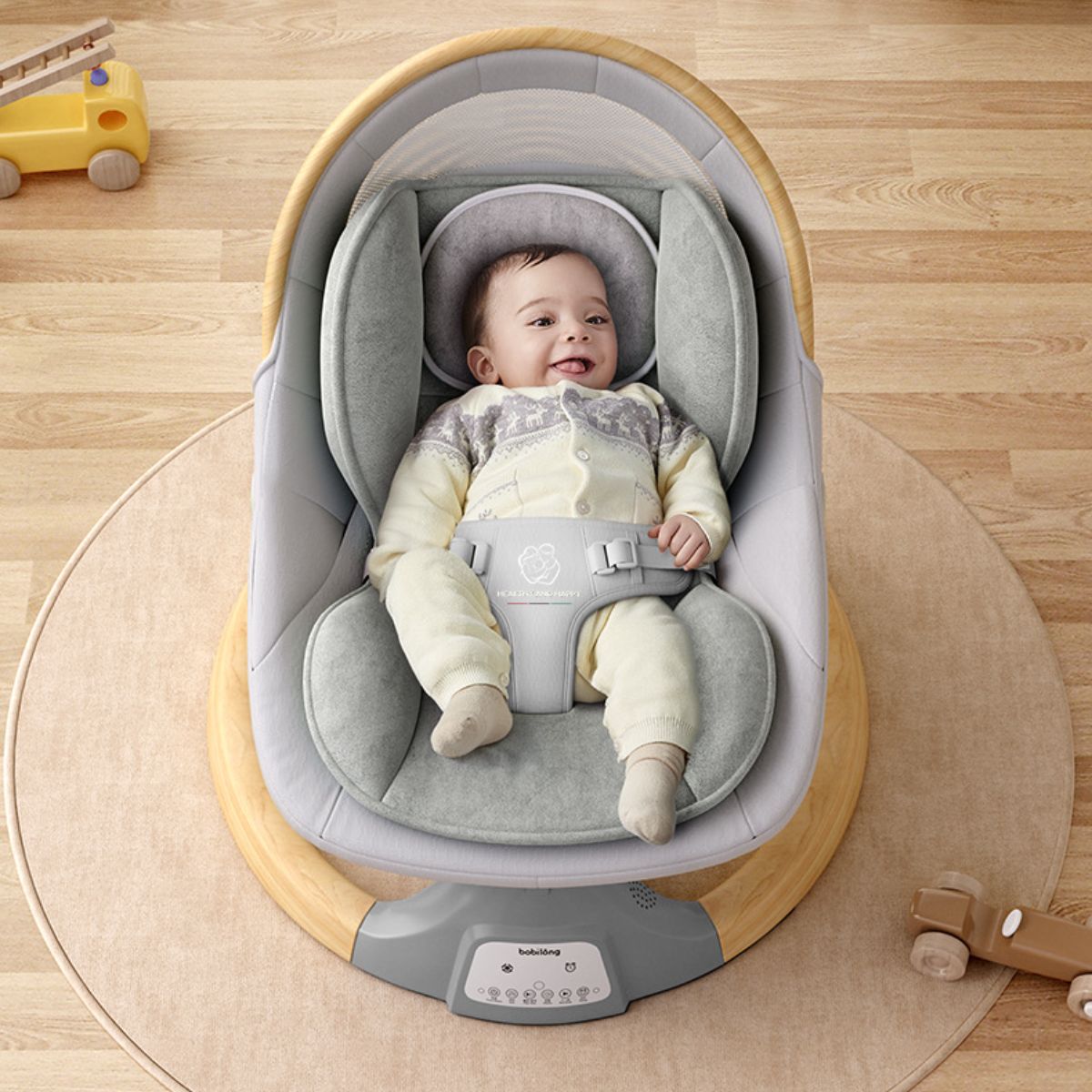 Electric Baby Rocker – Soothing Swing Chair for Infants