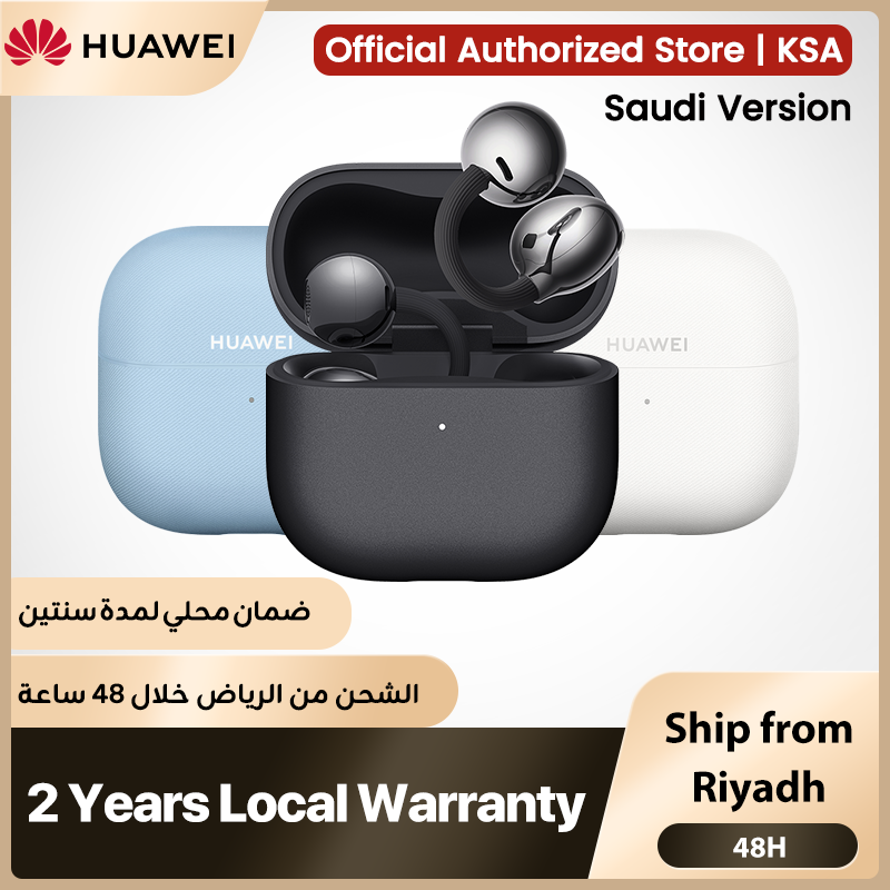 HUAWEI FreeClip 2 Wireless Earphones, Bluetooth Earbuds, iOS And Android, Saudi Version & Local Warranty