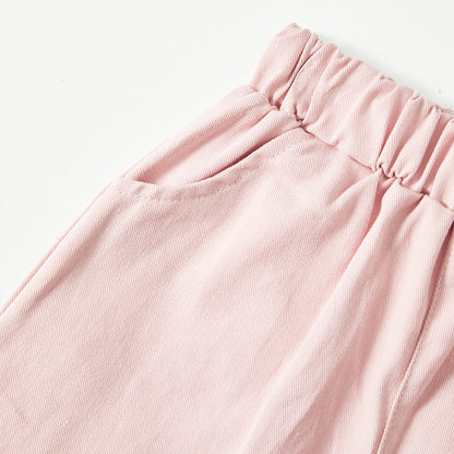 18M–7Y Embroidered Lace Wide-Leg Pants