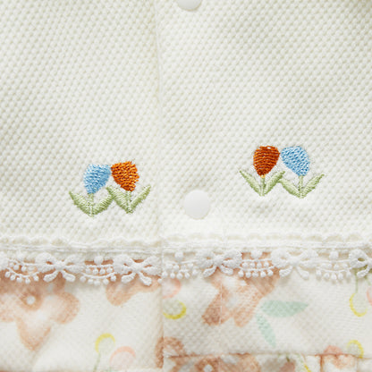 3-18 Months Cotton Double-Layer Romper