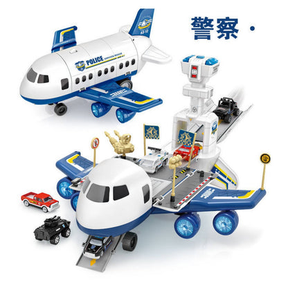 Police Aircraft Mobile Headquarters Toy