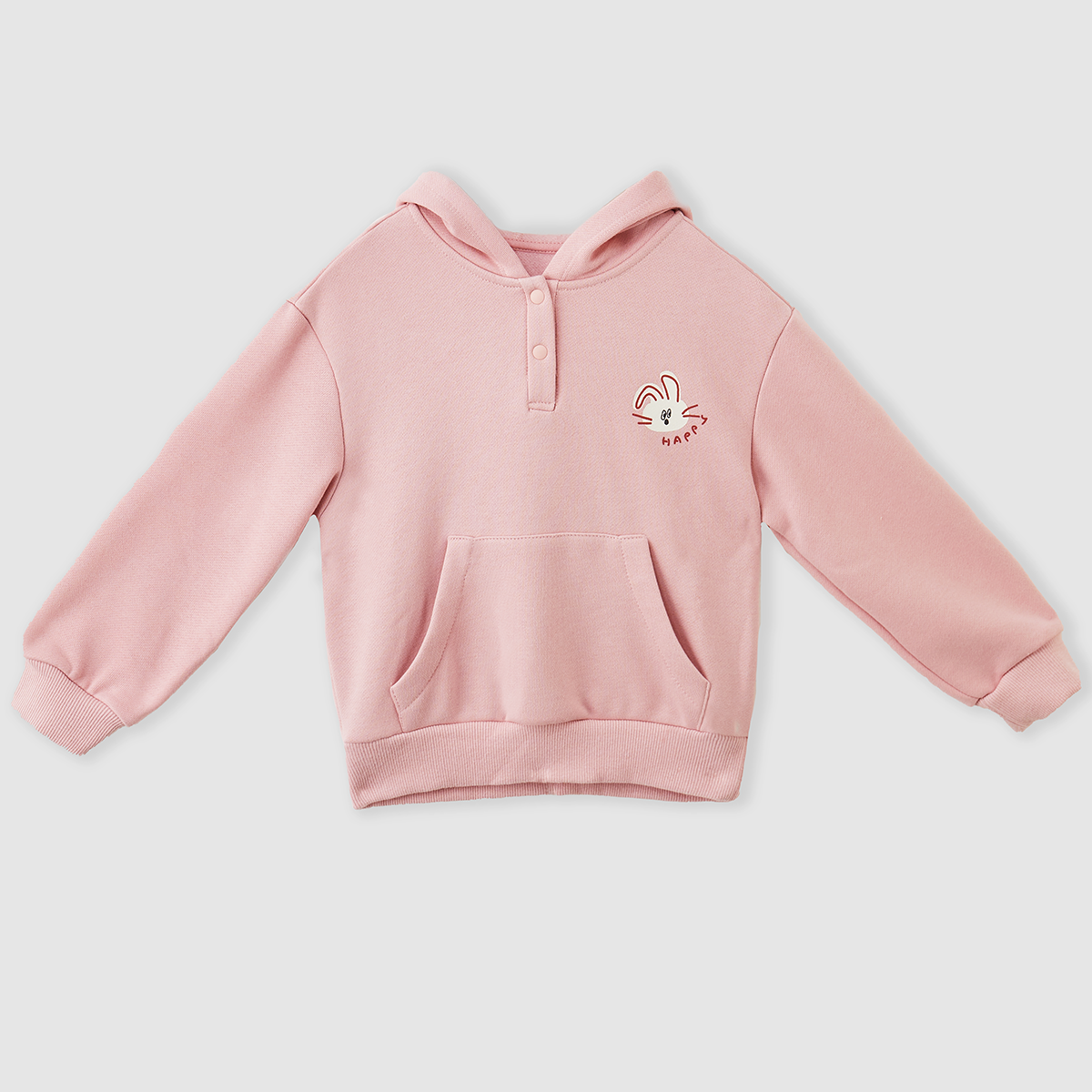 2–7 Years Fleece-Lined Pullover Hoodie