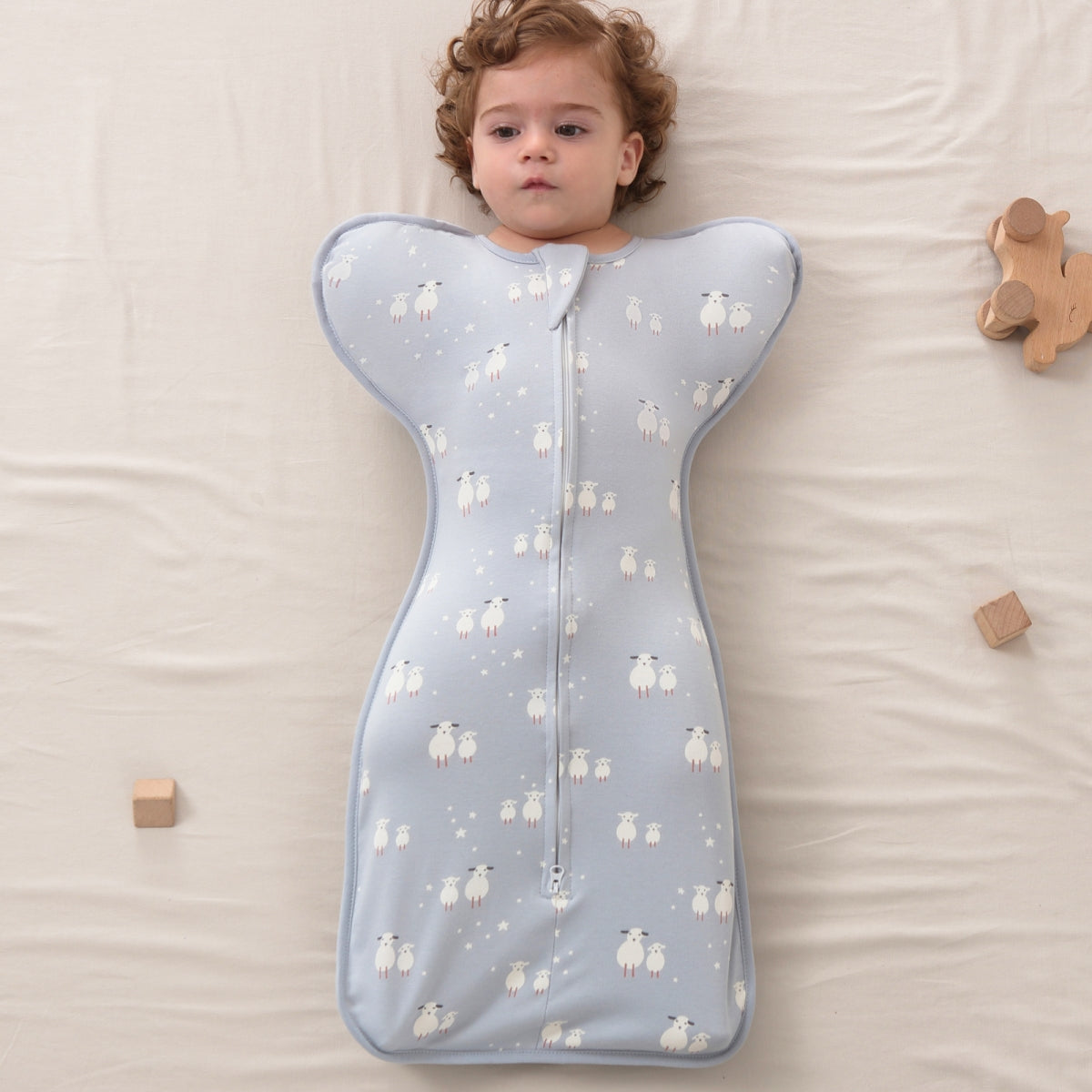 Cotton Baby Anti-Surprise Jump Swaddle Blanket