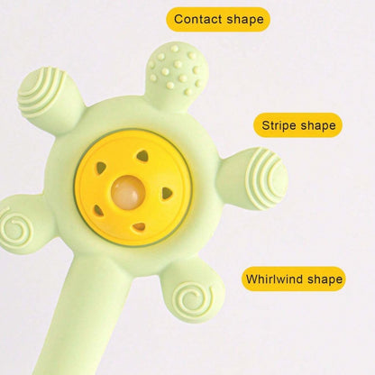 Baby Teething Gel Cartoon Rattle Toy