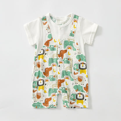 رومبير من قطعتين بطبعة حيوانية