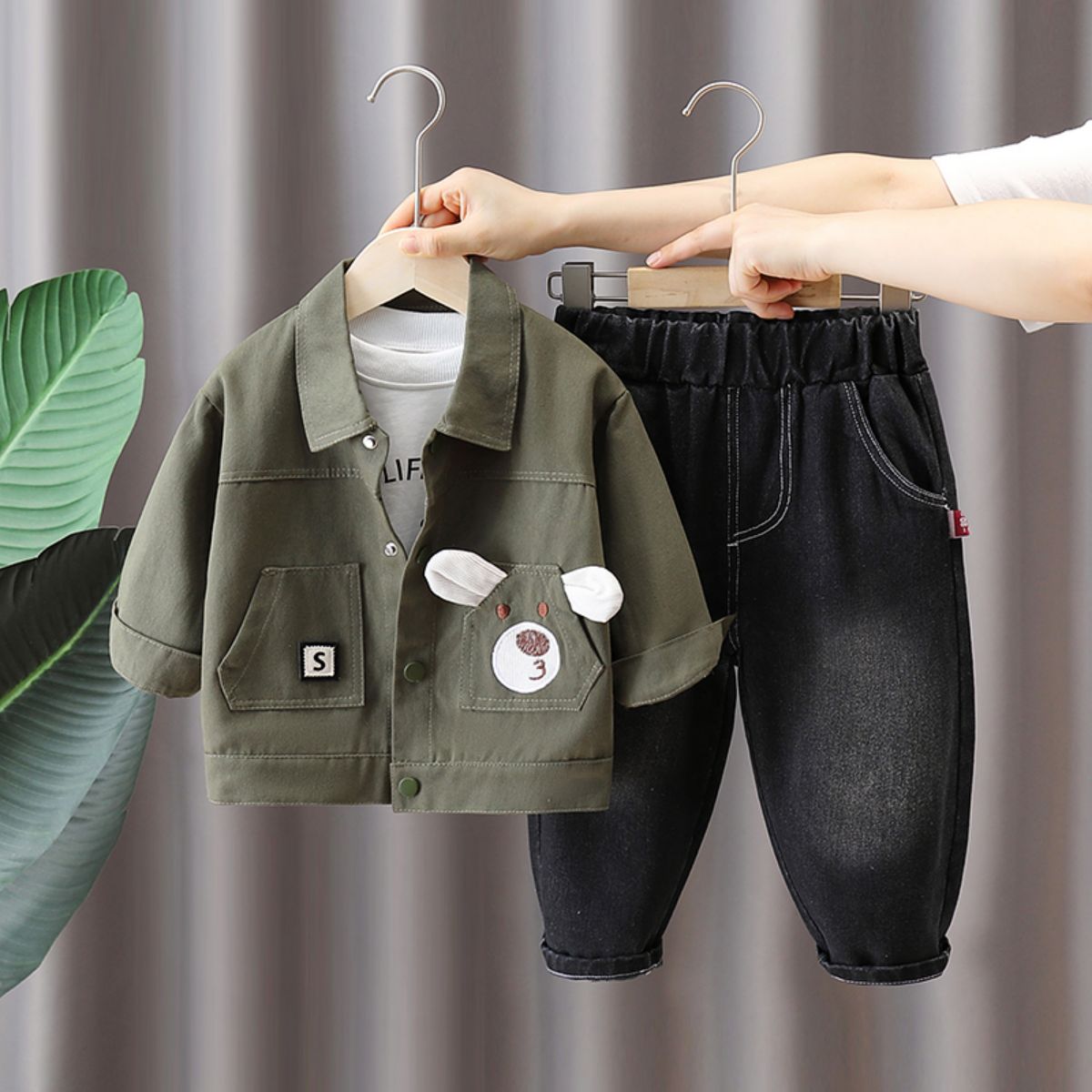 Boys autumn suits new autumn children's casual clothes handsome spring and autumn jackets children's clothes