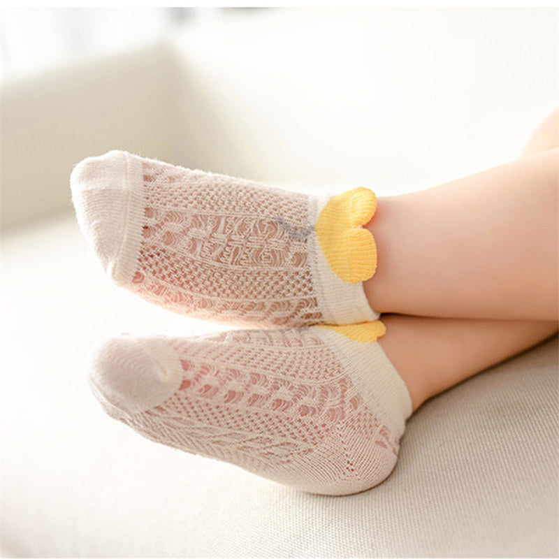 Children's 5-pack smiley face socks