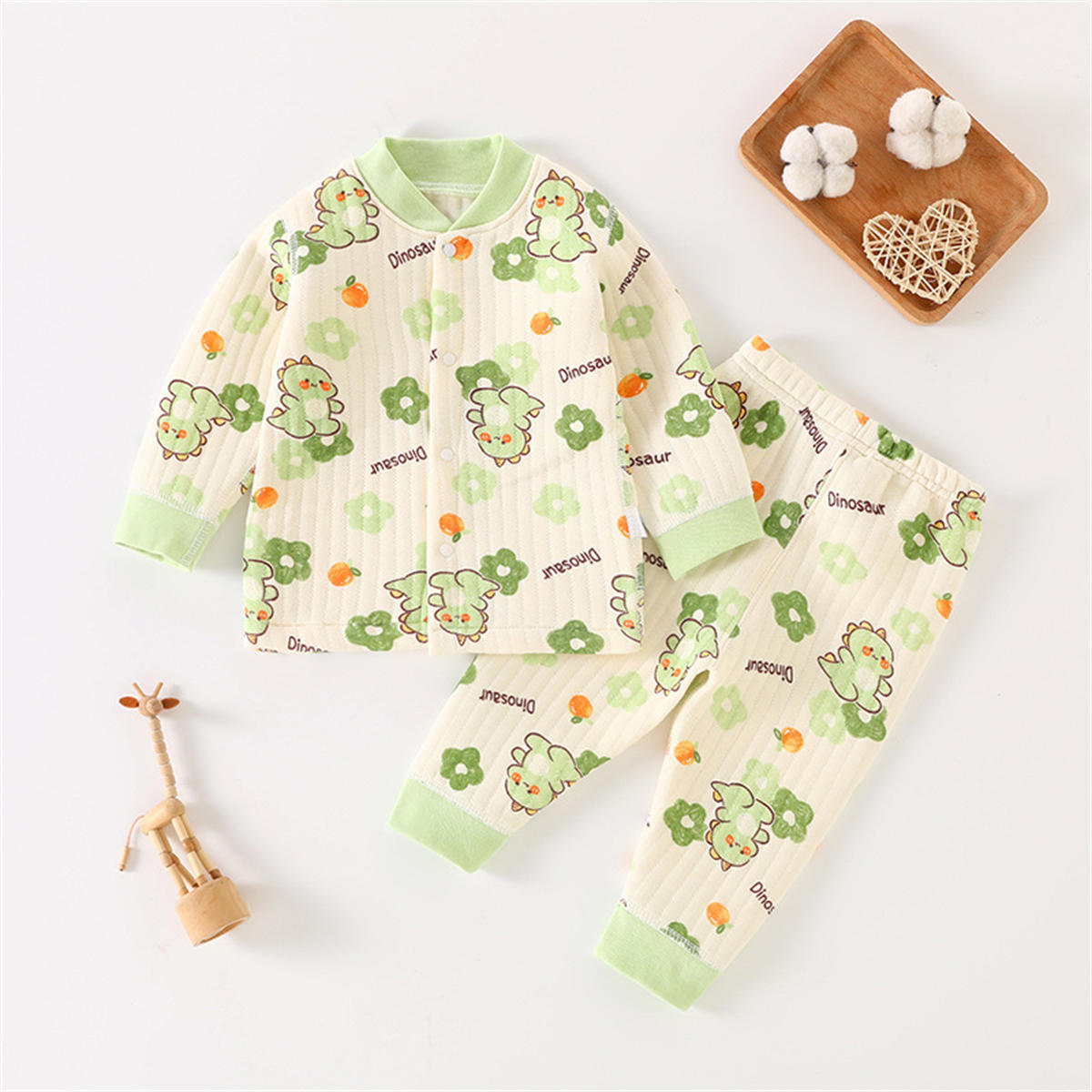 Baby Autumn and Winter Split Cotton Sandwich Set