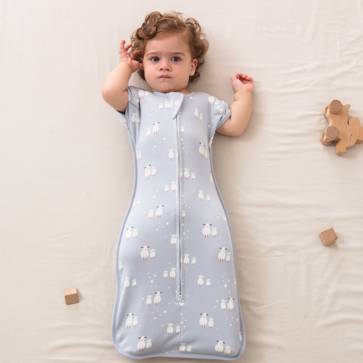 Cotton Baby Anti-Surprise Jump Swaddle Blanket