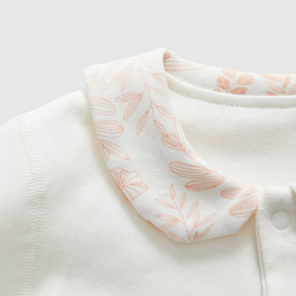 3–18 Months Soft Color Block Romper