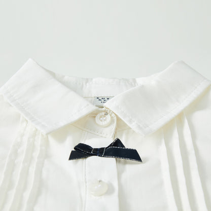 6-12 Years Cotton Preppy Style Shirt
