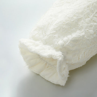 فستان رومبر دانتيل من عمر 3 إلى 18 شهرًا