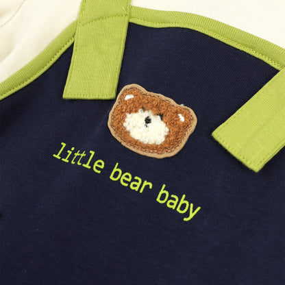 3–18 Months Cotton Bear Print Romper