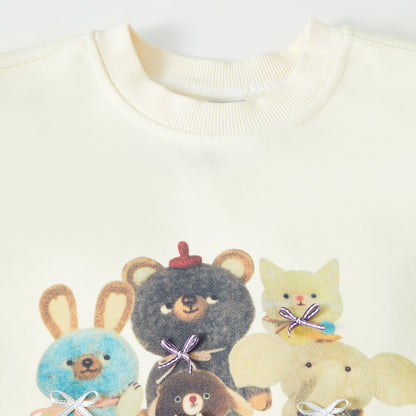 6-12 Years Printed Pullover Sweatshirt