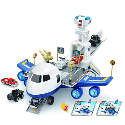 Police Aircraft Mobile Headquarters Toy