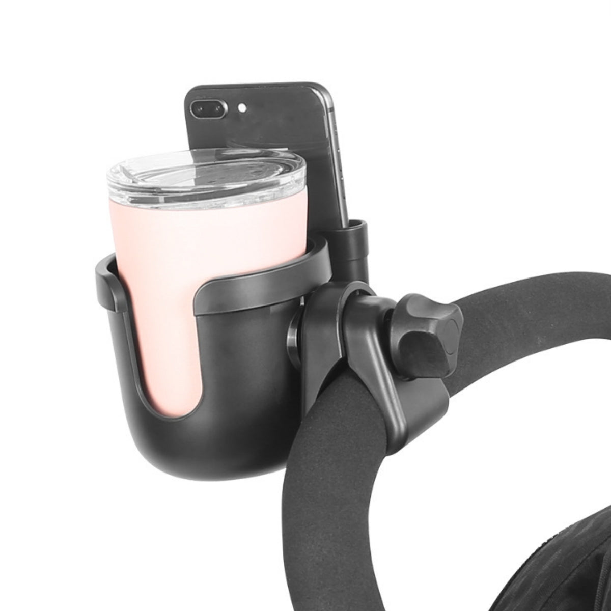 حامل كوب وهاتف لعربة الأطفال