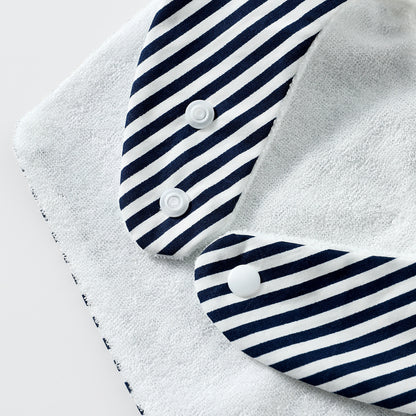 2-Pack Cotton Baby Bibs