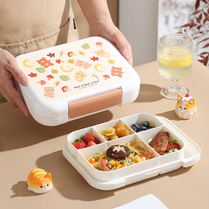 صندوق غداء محمول قابل للتسخين للطلاب