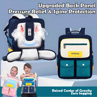 Back-Protection Large-Capacity Student Backpack