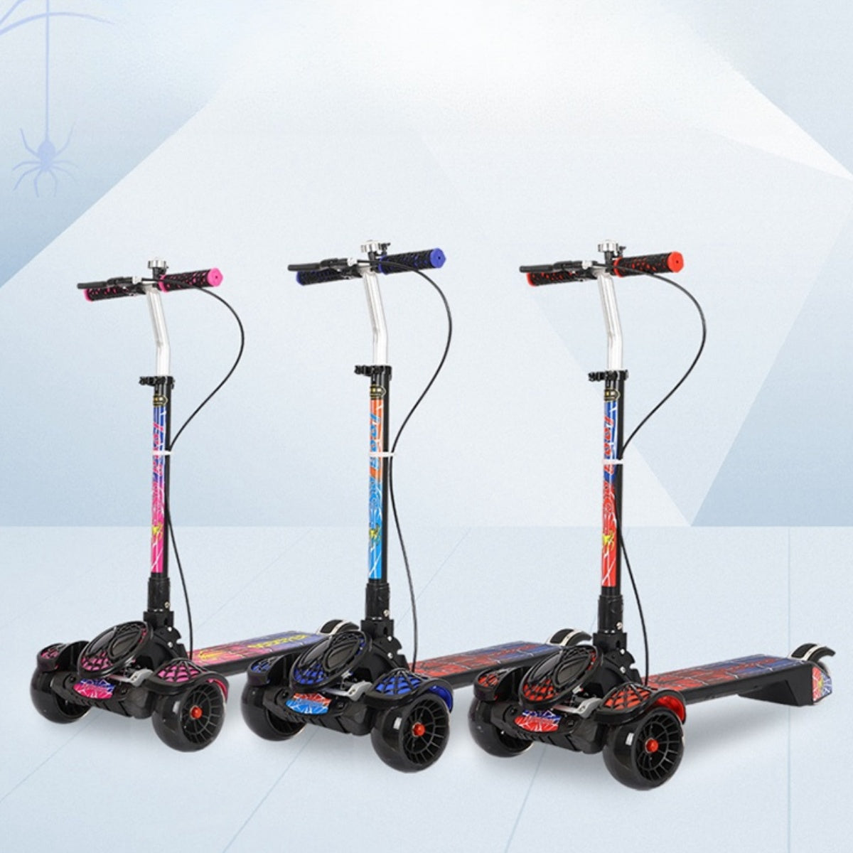 Kids Scooter with LED Lights & Music