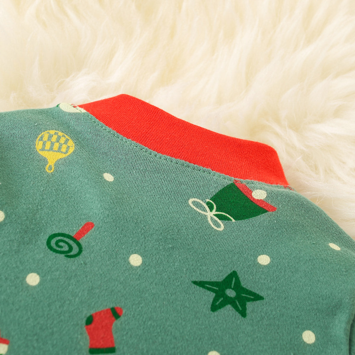 Boys Cute Christmas Home Clothes Pajamas Set