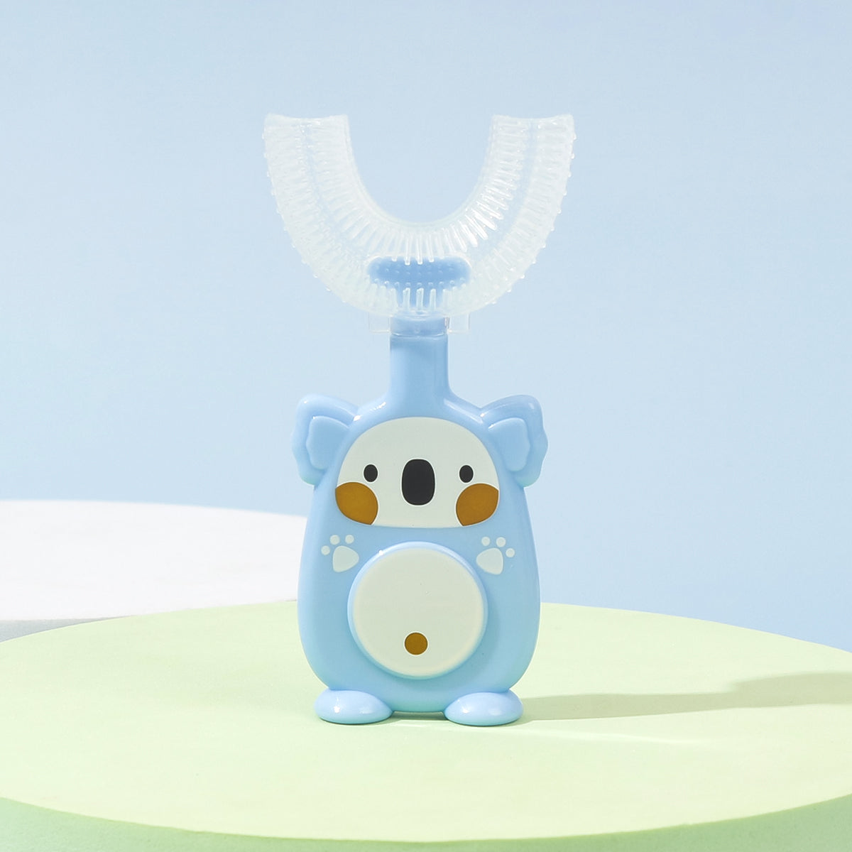 Koala Shape Baby Mouth U-shaped Toothbrush