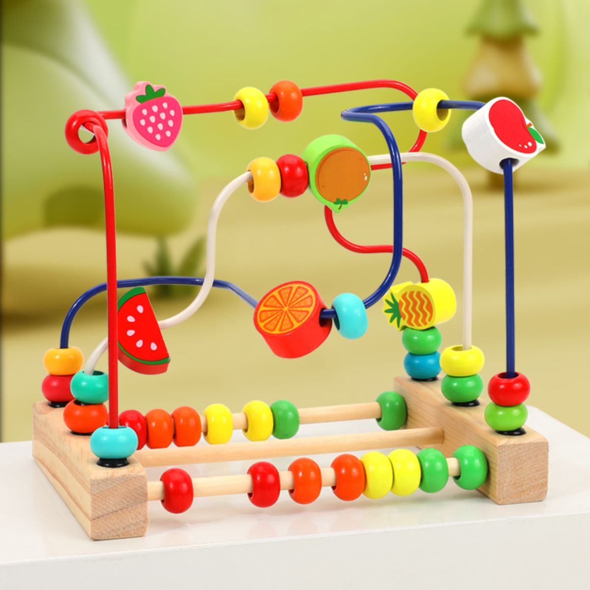 Fruit beads puzzle