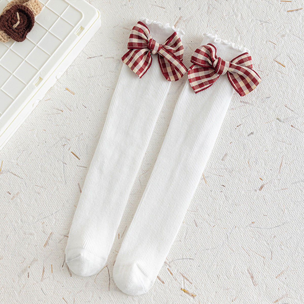 Children's bow stockings