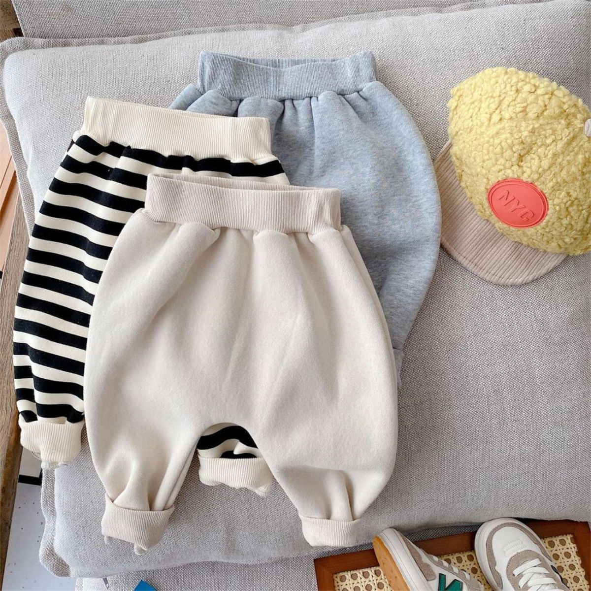 Baby cartoon high waist harem leggings pants