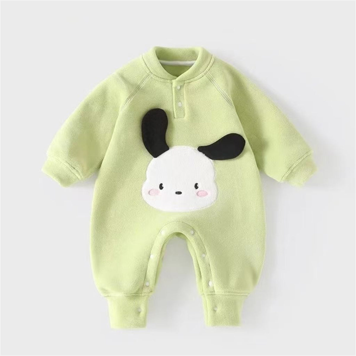 Newborn baby thick clothes super cute cartoon baby romper crawling clothes