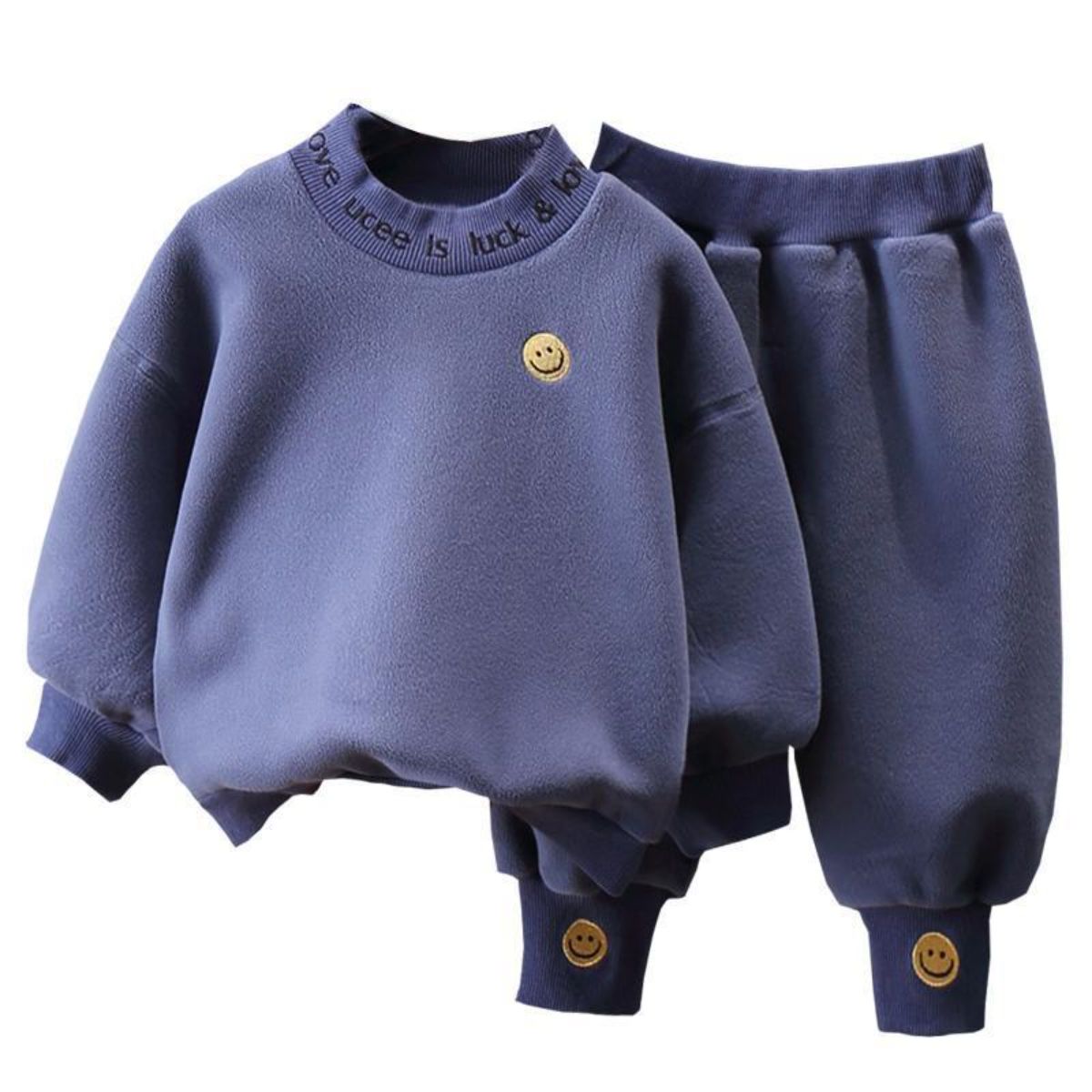 Autumn and winter boys and girls long sleeve sweatshirt suit